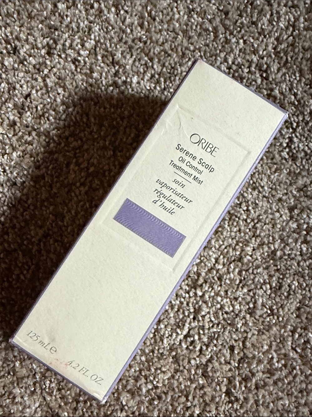 Oribe Serene Scalp Oil Control Treatment Mist — White with Lavender Accent